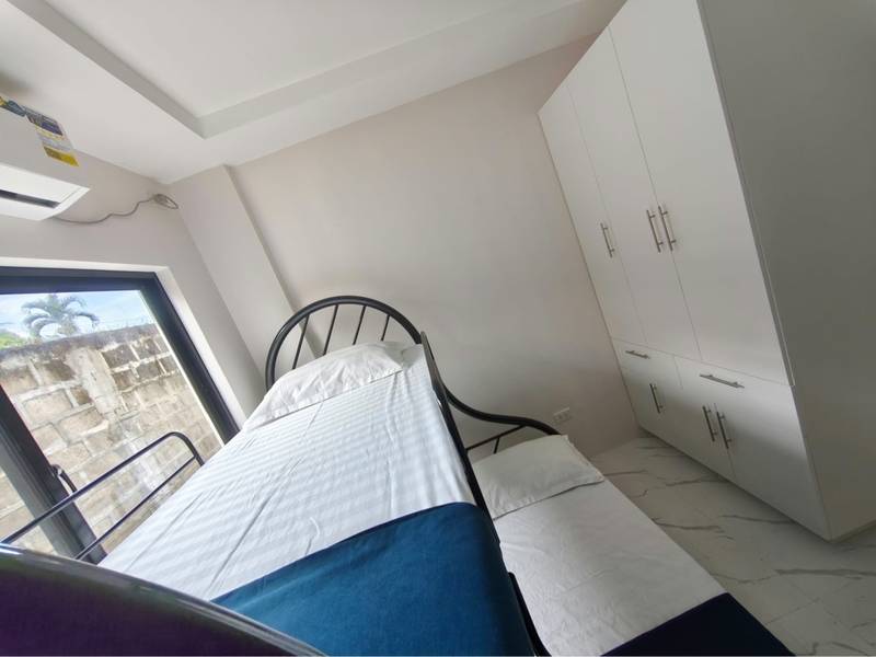 Condo bedroom with bunk beds — 2020 Housing Unit 7